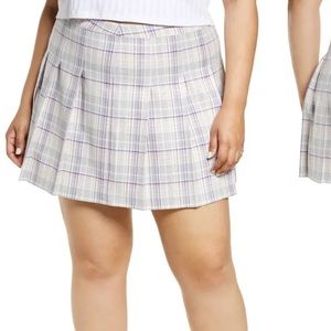 Nordstrom Plaid Pleated Miniskirt
BP.